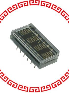 HCMS-3967 LED DISPLAY 5X7 4CHAR 5MM GRN
