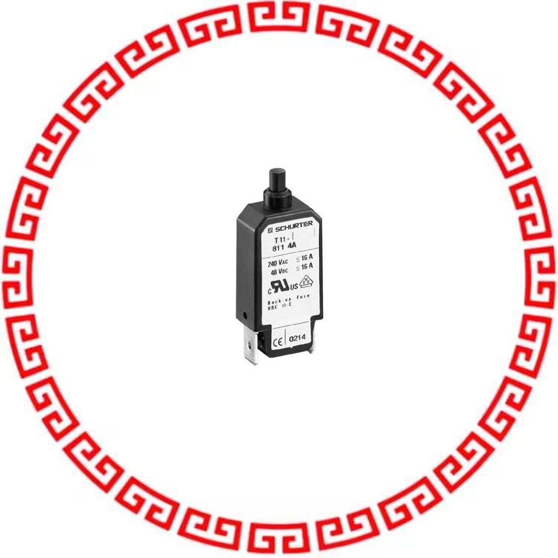 4400.0401 CIR BRKR THRM 8A 240VAC 48VDC