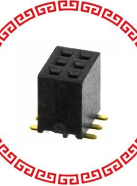 LPPB032NFSP-RC CONN HEADER .050 6POS DL SMD AU