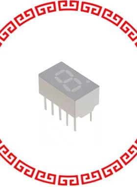 HDSP-A153 DISPLAY 7SEGMENT ALGAAS CC 0.3