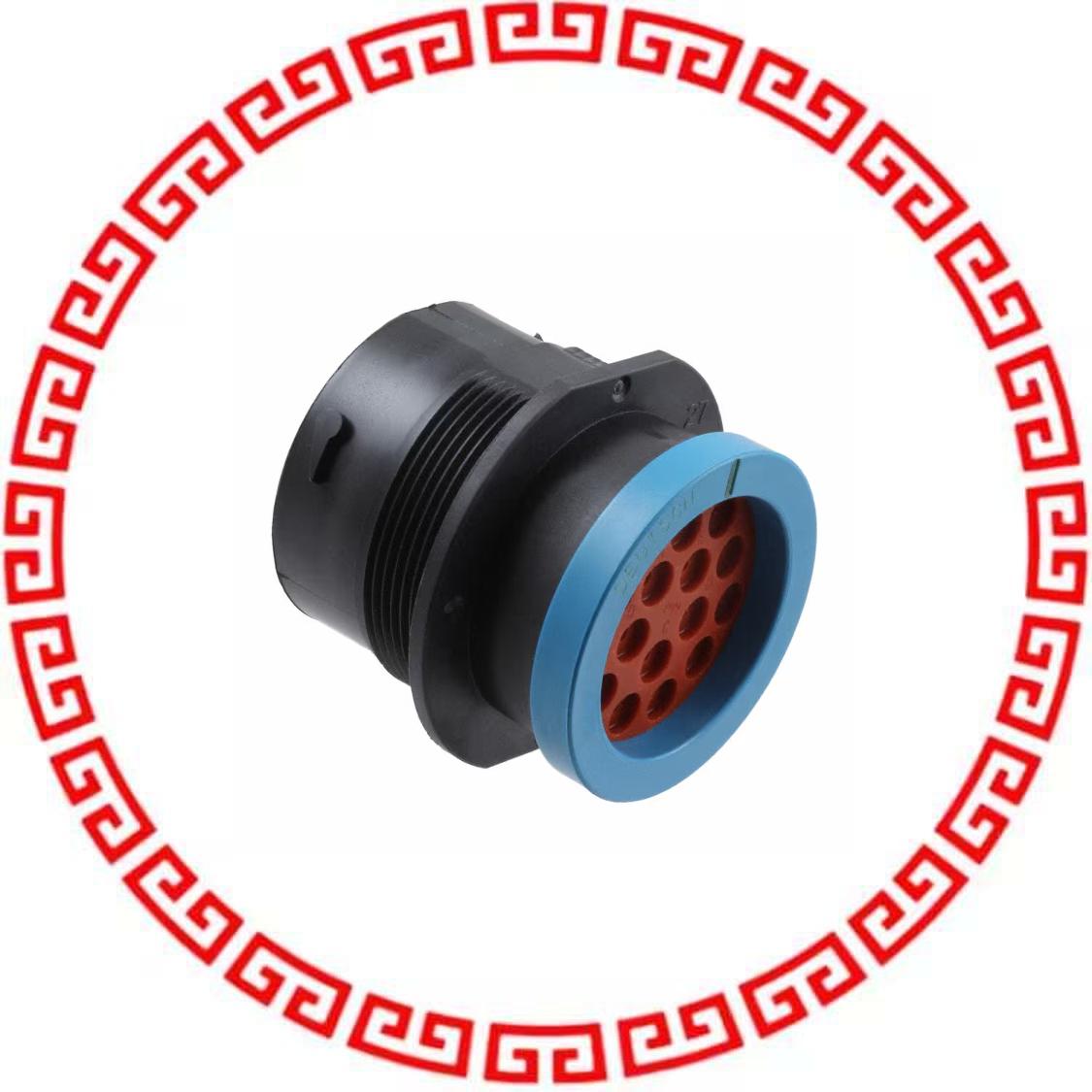 HDP24-24-16PE-L017 CONN RCPT HSNG MALE 16POS PNL MT