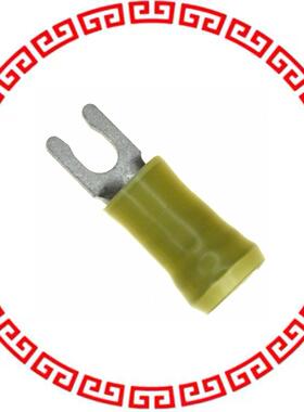 52941-1 CONN SPADE TERM 10-12AWG #6 YEL