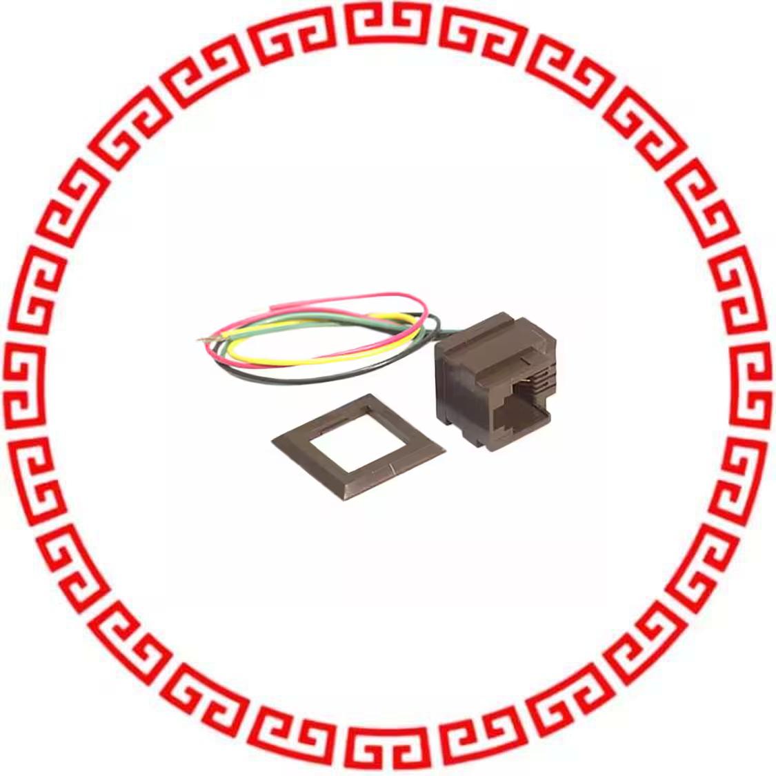 TM2RG-L64-5S-150M CONN MOD JACK 6P4C UNSHIELDED