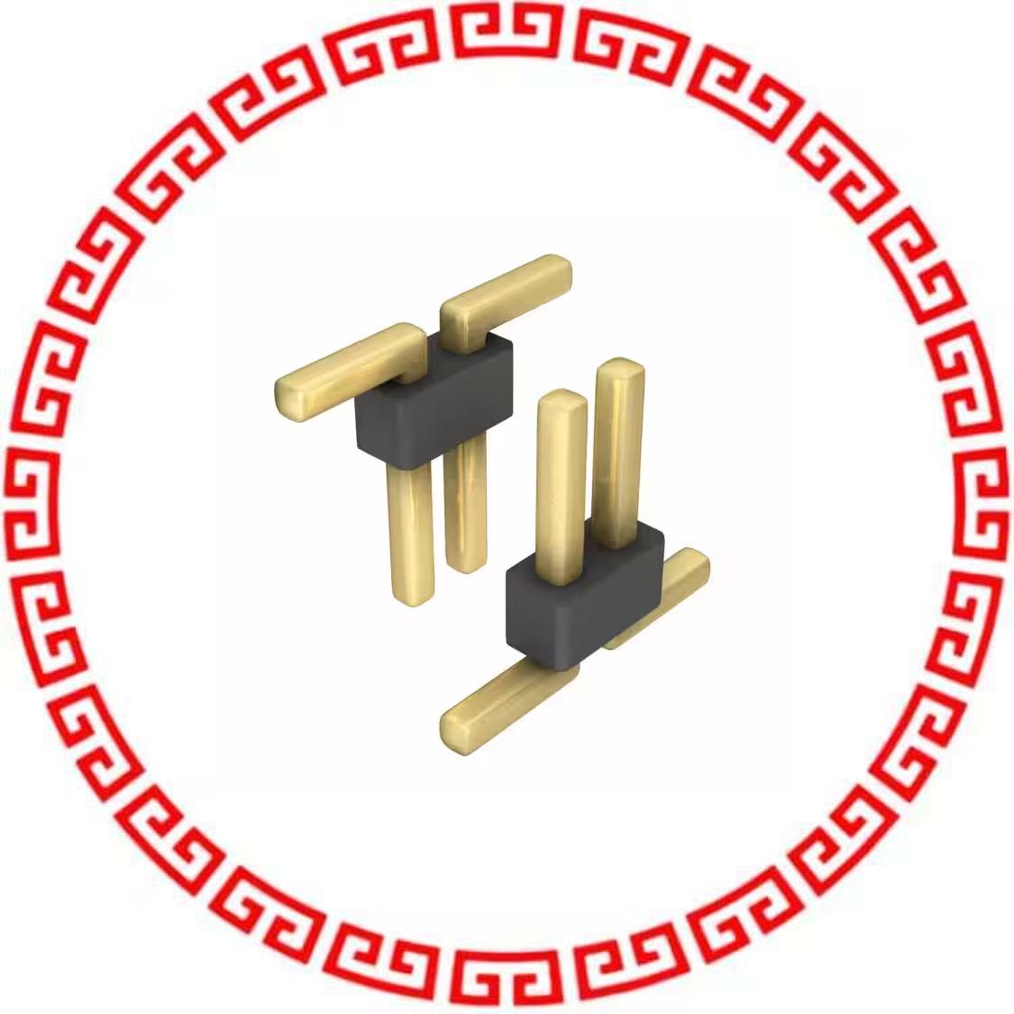 GBC02DABN-M30 CONN HEADER 4POS .100 DUAL SMD