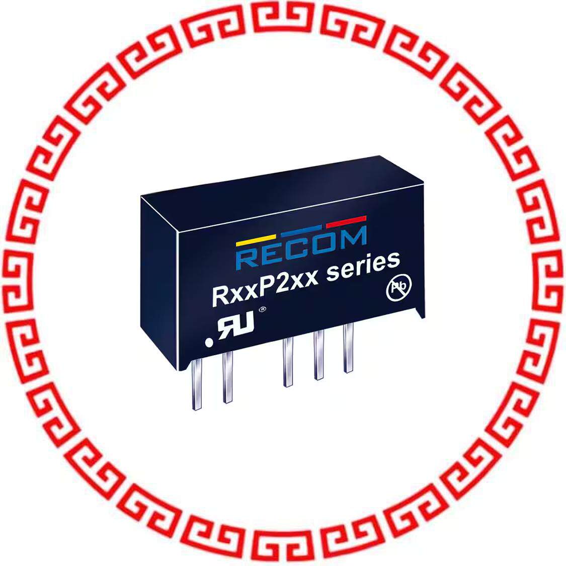 R05P205D DC DC CONVERTER +/-5V 2W