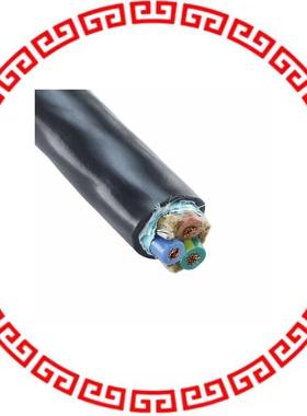 1942/3F BK003 CABLE 3COND 16AWG BLK SHLD 250'