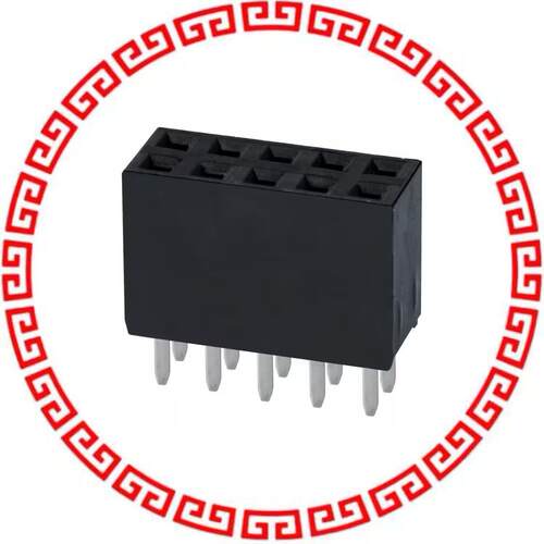 PPTC052LFBN-RC CONN HEADER FEM 10POS .1 DL TIN