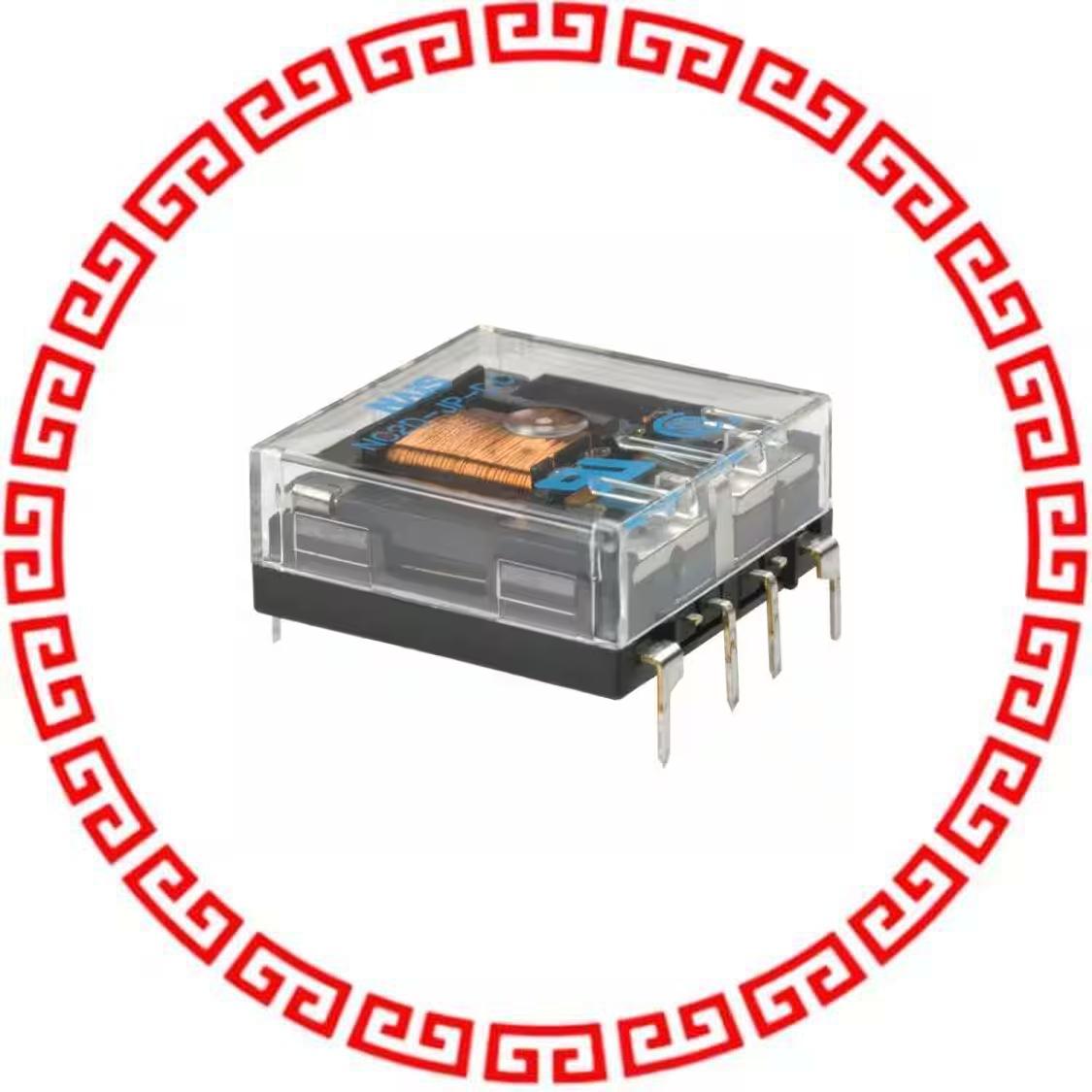 NC2D-JP-DC24V RELAY GEN PURPOSE DPDT 5A 24V