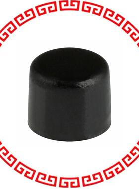 508102000 CAP PUSHBUTTON ROUND BLACK