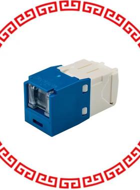 CJH688TGBU CAT6 SPRING SHUTTERED JACK, TG S