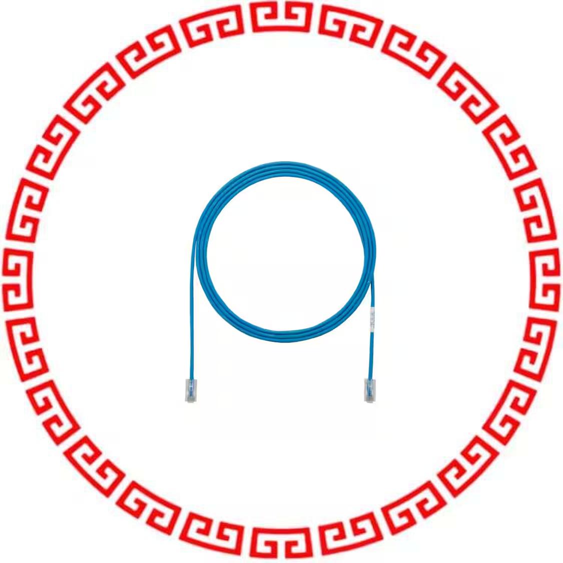 UTP28SP25BU COPPER PATCH CORD, CATEGORY 6 PE