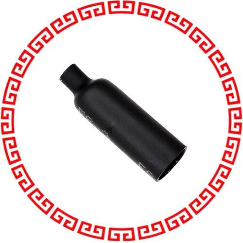ES-CAP-NO.2-B9-0-30MM HEATSHRINK END CAP 7.4MM BLK