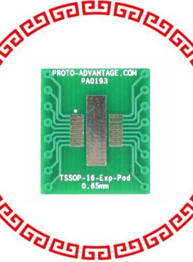 PA0193 TSSOP-16-EXP-PAD TO DIP-16 SMT