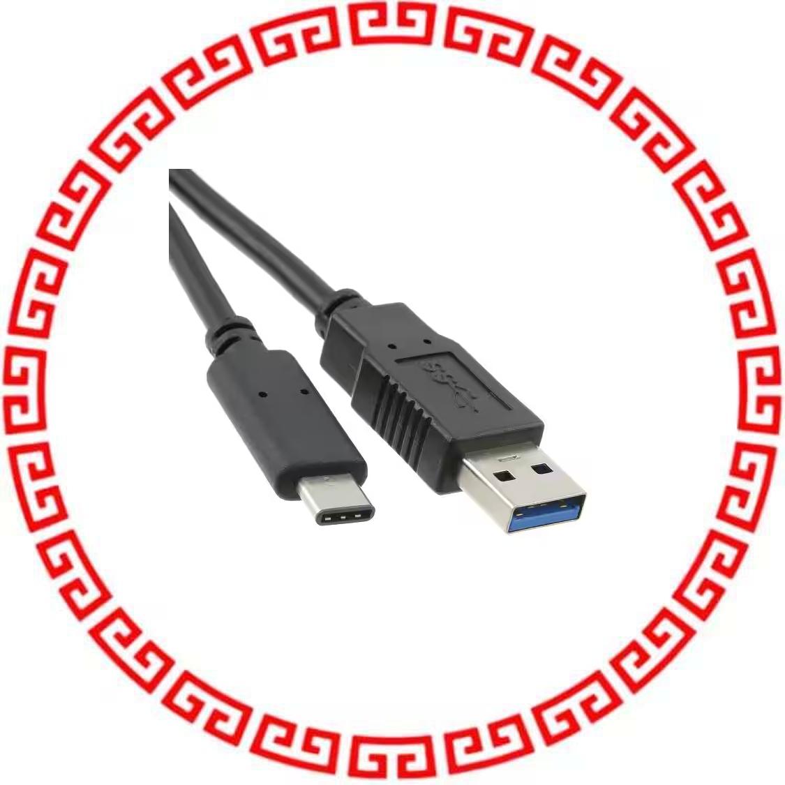 105-1032-BL-00150 CBL USB3.1 A PLUG TO C PLUG 1.5M