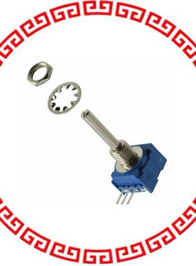 51CAD-E28-D15L POT 10K OHM 1/4W PLASTIC LOG