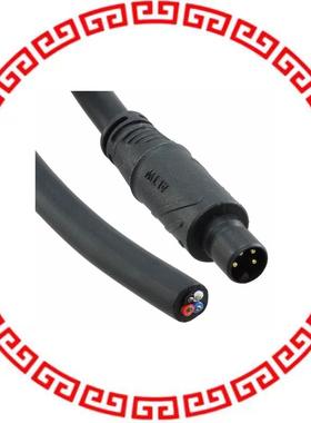 Q8D-04AMMM-QL8A01 CBL MALE TO WIRE LEAD 4POS 3.2