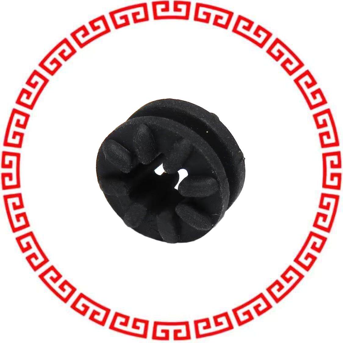 G-410-C6050 SCREW GROMMET THRMPL BLK
