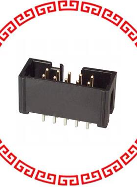 N2510-6003-RB CONN HEADER 10POS STR GOLD T/H