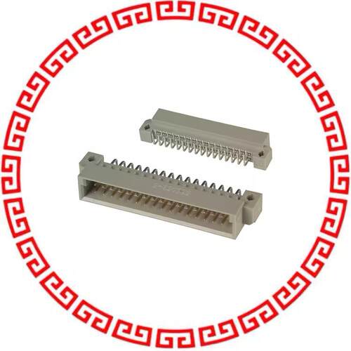 5536053-5 CONN DIN PLUG 32POS RT ANG PCB