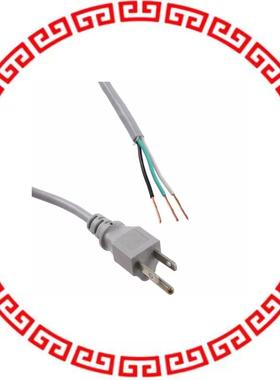 211011-06 CORD NEMA5-15P ROJ SVT 6' 18/3