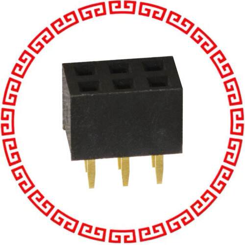 NPPN032AFCN-RC CONN RECEPT 2MM DUAL STR 6POS