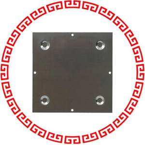 BPA-1592 CHASS BOT PLATE ALUM 7 X 7 NAT