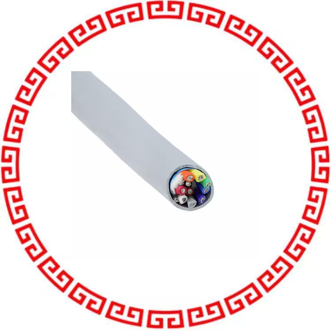 78130 SL005 CABLE 10COND 24AWG SHLD 100'