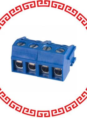 OSTTH040160 TERM BLOCK PLUG 4POS 90DEG 5MM
