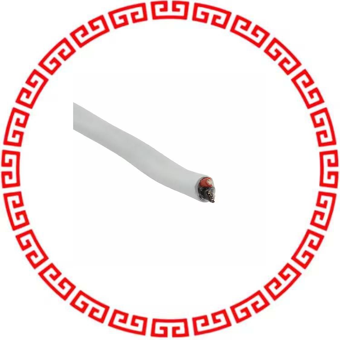 78022 SL005 CABLE 2COND 24AWG SLATE 100'