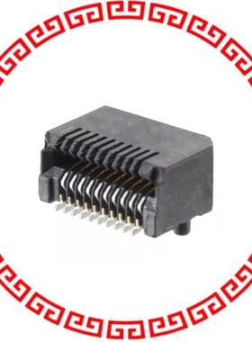 UE75-A20-6000T CONN SFP 20POS RCPT R/A SMD 15AU