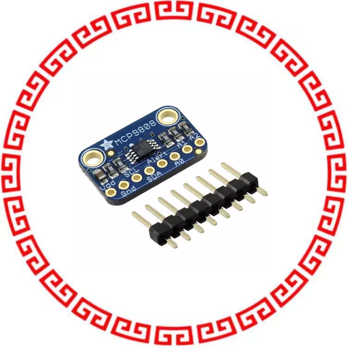 1782 MCP9808 TEMP I2C BREAKOUT BRD