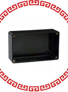 700 BOX PLSTC BLACK 6.25