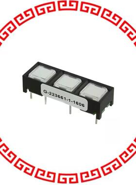 87EC3-201 SWITCH KEYPAD 3 KEY 0.01A 24V