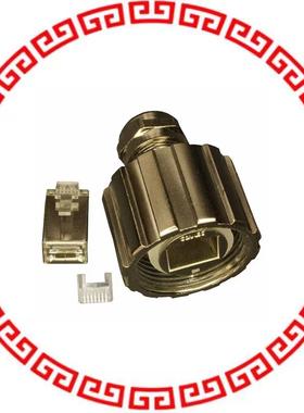 17-100474 CONN MOD PLUG 8P8C SHIELDED