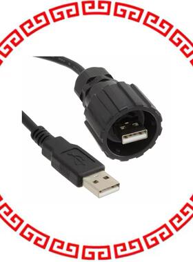 17-200241 CONN USB PATCH CORD 3M IP67