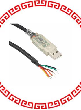 USB-RS232-WE-1800-BT_0.0 CABLE USB RS232 WIRE END 1.8M