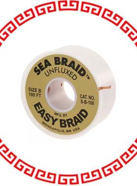 S-B-100 DESOLDER BRAID UNFLUX 0.05 100