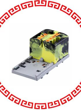 3273086 DISTRIBUTION BLOCK BLACK/YELLOW