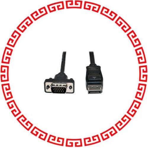 P581-010-VGA DISPLAYPORT TO DVI CABLE M/M 10'