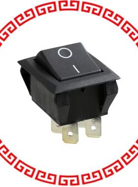 C1350ARBB-602AW SWITCH ROCKER DPST 20A 250V