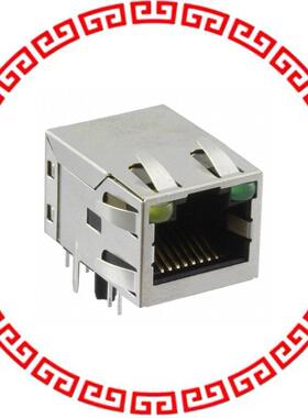 JXD1-0015NL CONN,RJ45, 1GD,1:1, YG,EMI,TY