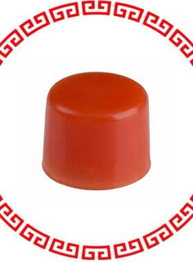 508103000 CAP PUSHBUTTON ROUND RED