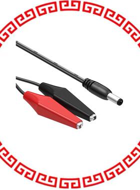 10-02464 CBL 2.1X5.5MM PLUG-GATOR CLIPS