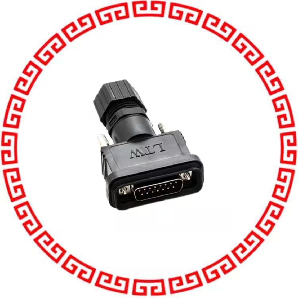 SDB-15BMMA-SL7001 CONN D-SUB PLUG 15P STR SLDR C