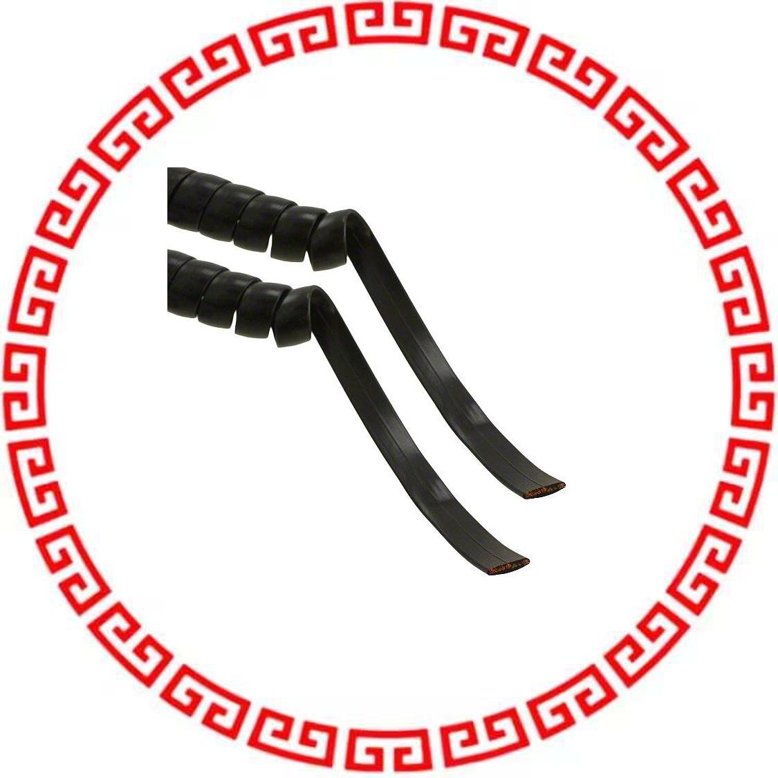 121-010-012 CABLE MOD COIL 10COND BLACK 14