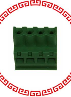 284040-4 TERM BLOCK PLUG 4POS 270DEG 5MM