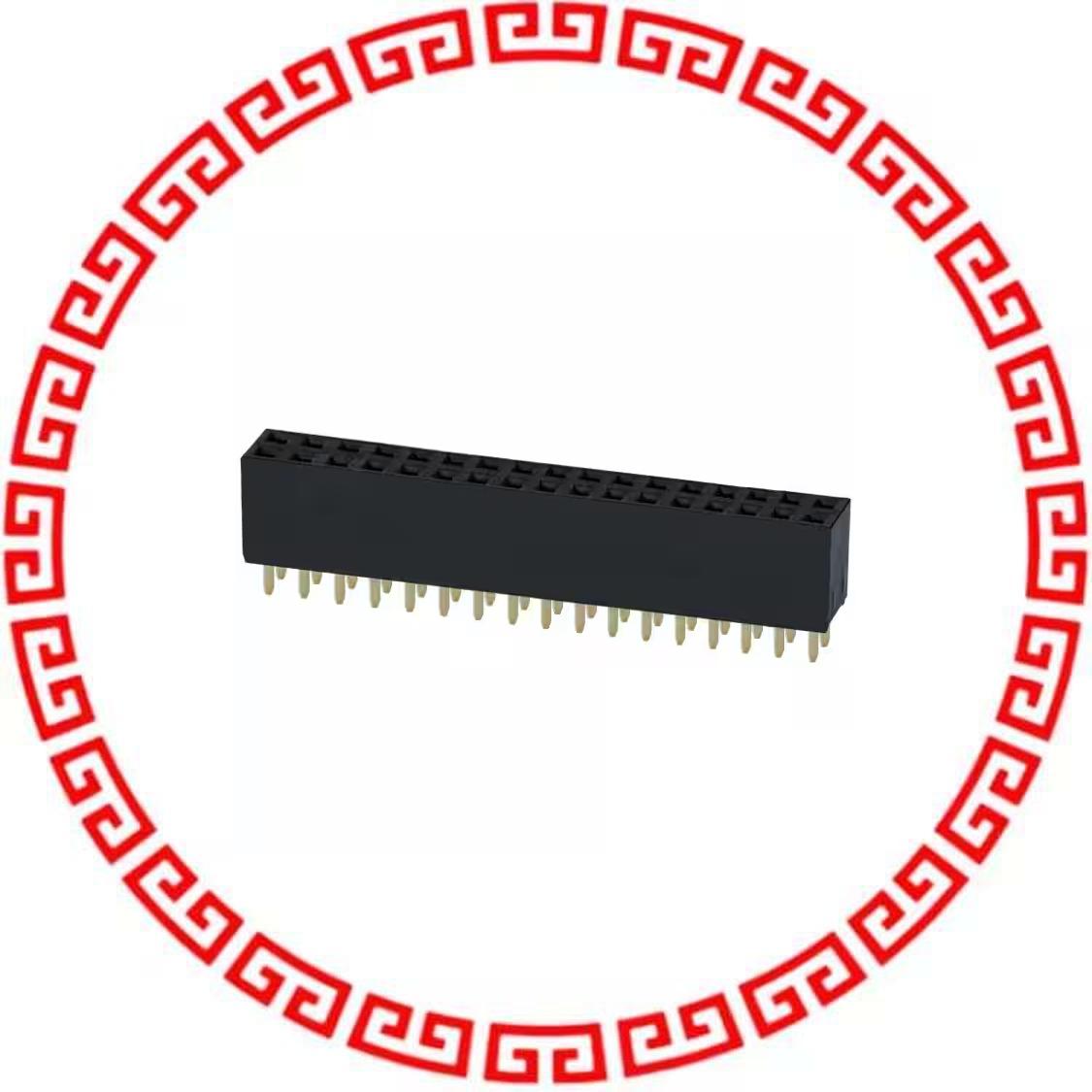 PPPC172LFBN-RC CONN HEADER FMAL 34PS.1 DL GOLD