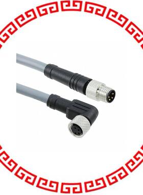 HR04GW101 SL357 CBL FMALE RA TO MALE 4POS 9.84'