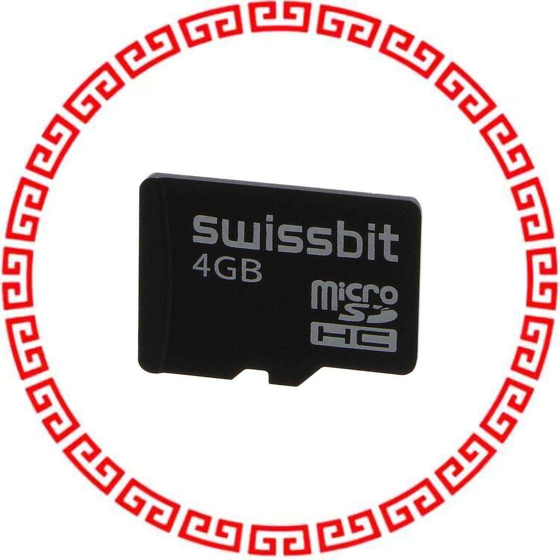 SFSD4096N1BW1MT-I-DF-111-STD MEM CARD MICROSD 4G