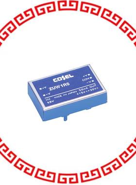 ZUW1R52415 DC DC CONVERTER +/-15V
